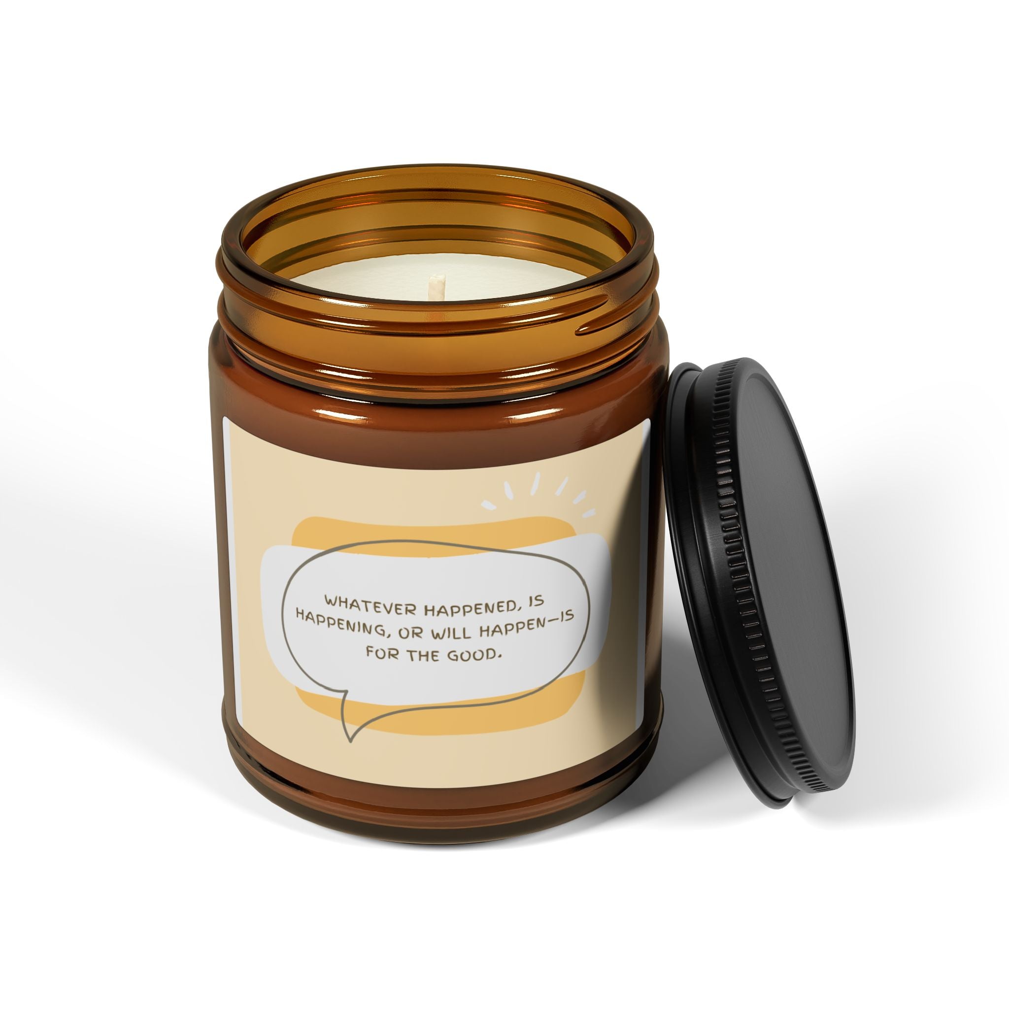 Aromatherapy Soy Candle - Cozy Home Fragrance