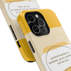 Optimistic Impact-Resistant Phone Case