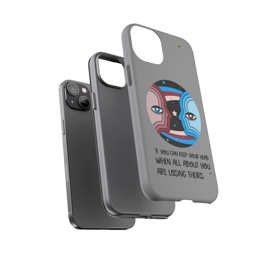 Inspirational Phone Case, Quote Phone Cover, Tough Phone Case, Motivational Cell Phone Accessory, Gift for Friends