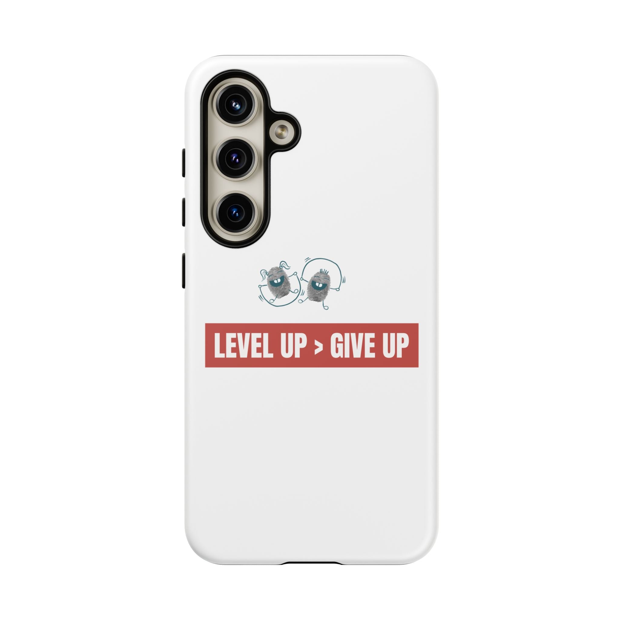 Tough Cases Phone Case, Motivational Gift for Gamers, Fitness Enthusiasts, Level Up Themed, Unique Phone Accessories, Work Hard Play Hard