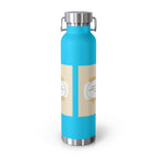 Inspirational Copper Vacuum Insulated Bottle, 22oz - Motivational Drinkware, Gifts for Her, Fitness Bottle, Travel Mug, Eco-Friendly [...]