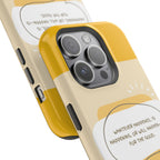 Optimistic Impact-Resistant Phone Case