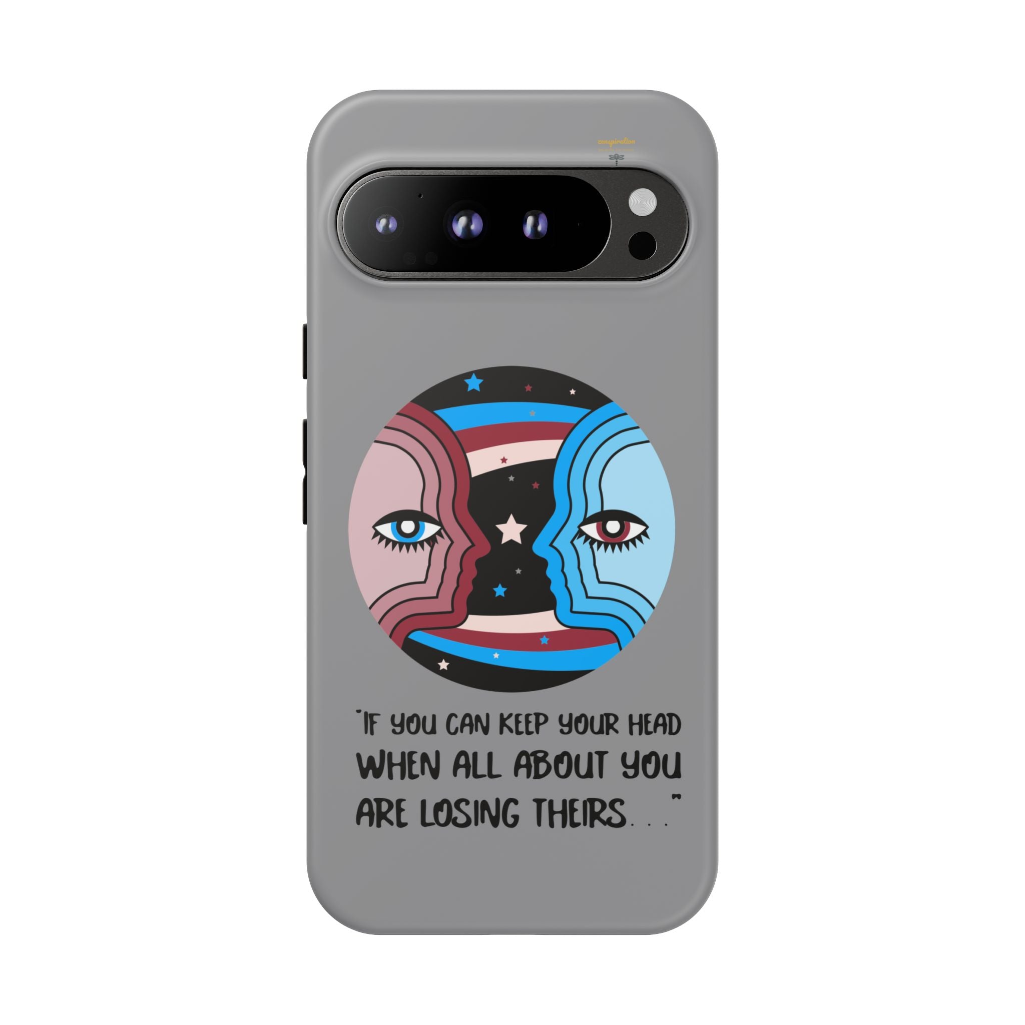 Inspirational Phone Case, Quote Phone Cover, Tough Phone Case, Motivational Cell Phone Accessory, Gift for Friends