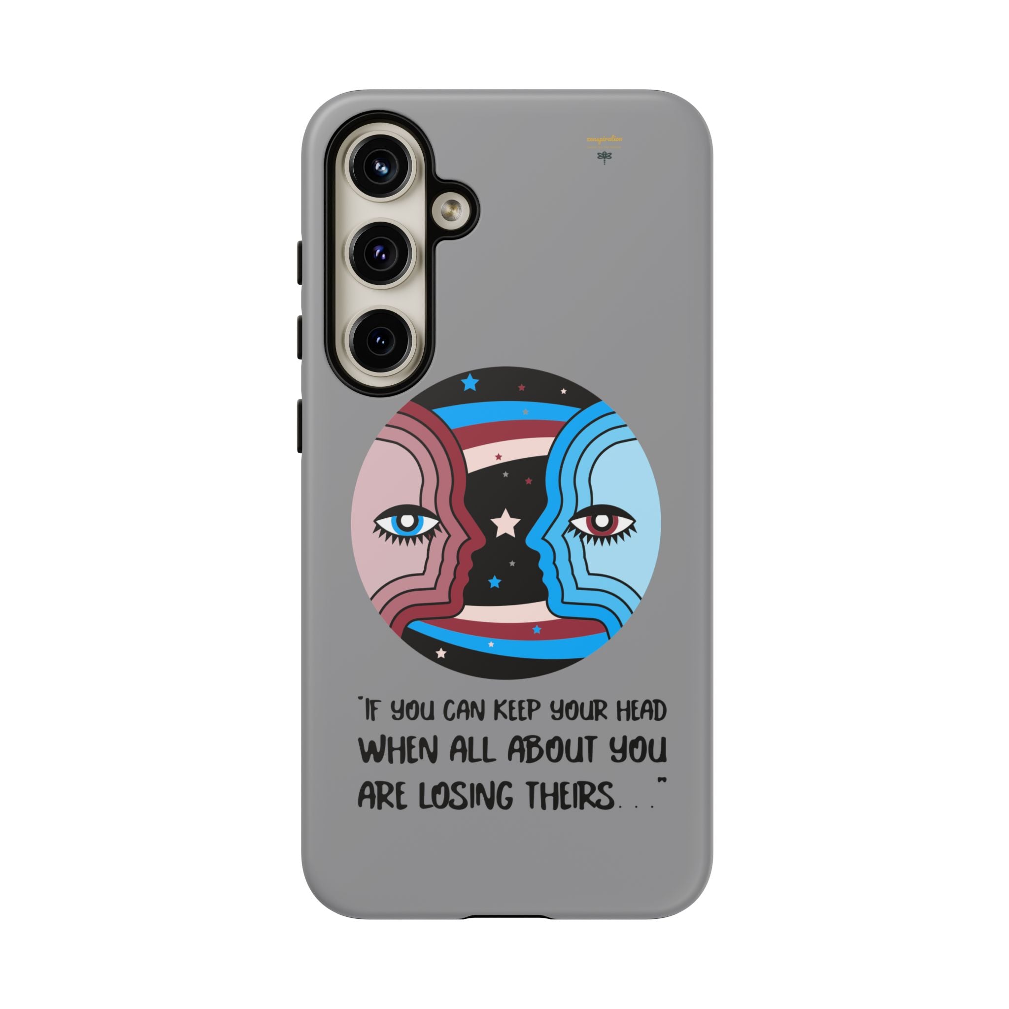 Inspirational Phone Case, Quote Phone Cover, Tough Phone Case, Motivational Cell Phone Accessory, Gift for Friends