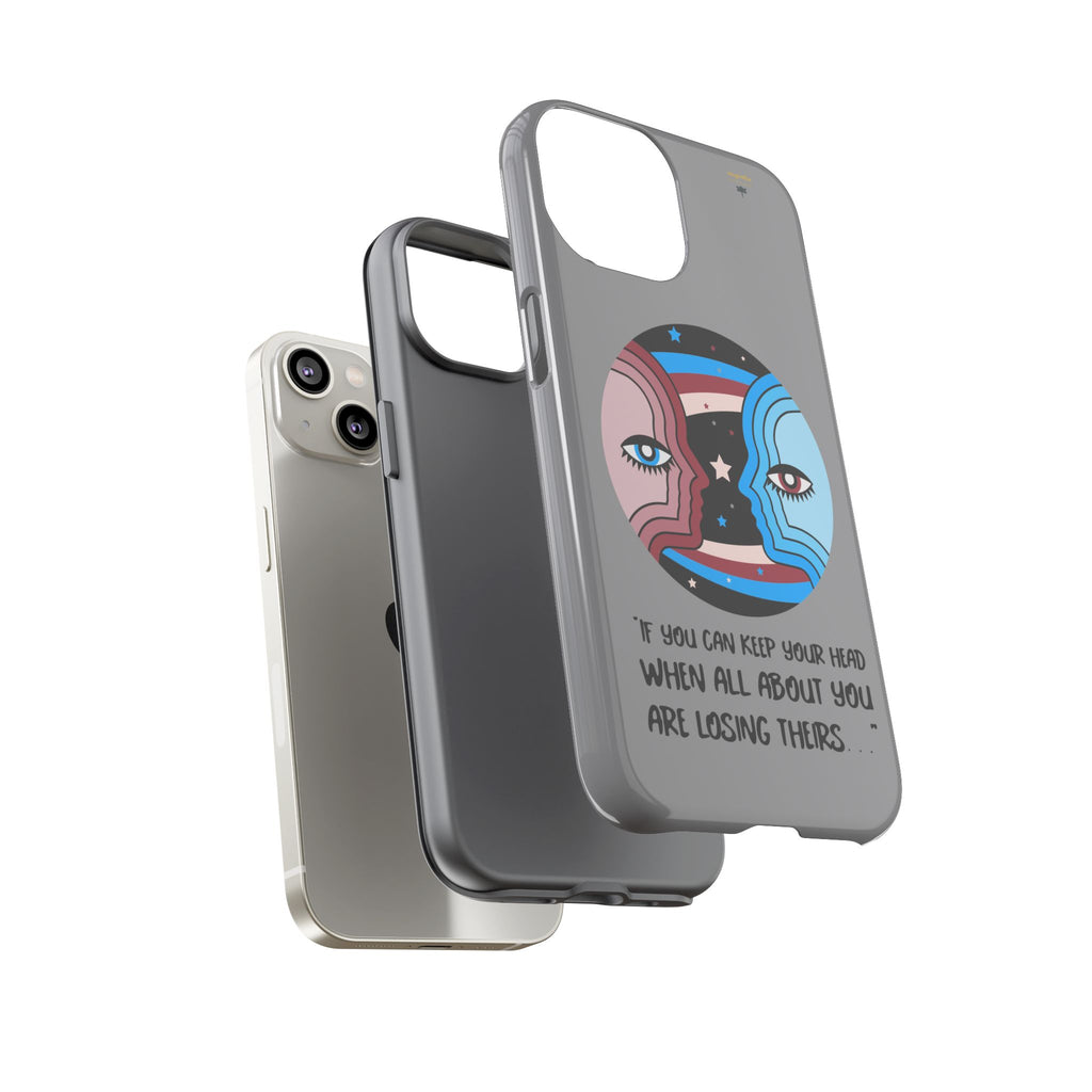 Inspirational Phone Case, Quote Phone Cover, Tough Phone Case, Motivational Cell Phone Accessory, Gift for Friends