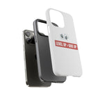 Tough Cases Phone Case, Motivational Gift for Gamers, Fitness Enthusiasts, Level Up Themed, Unique Phone Accessories, Work Hard Play Hard