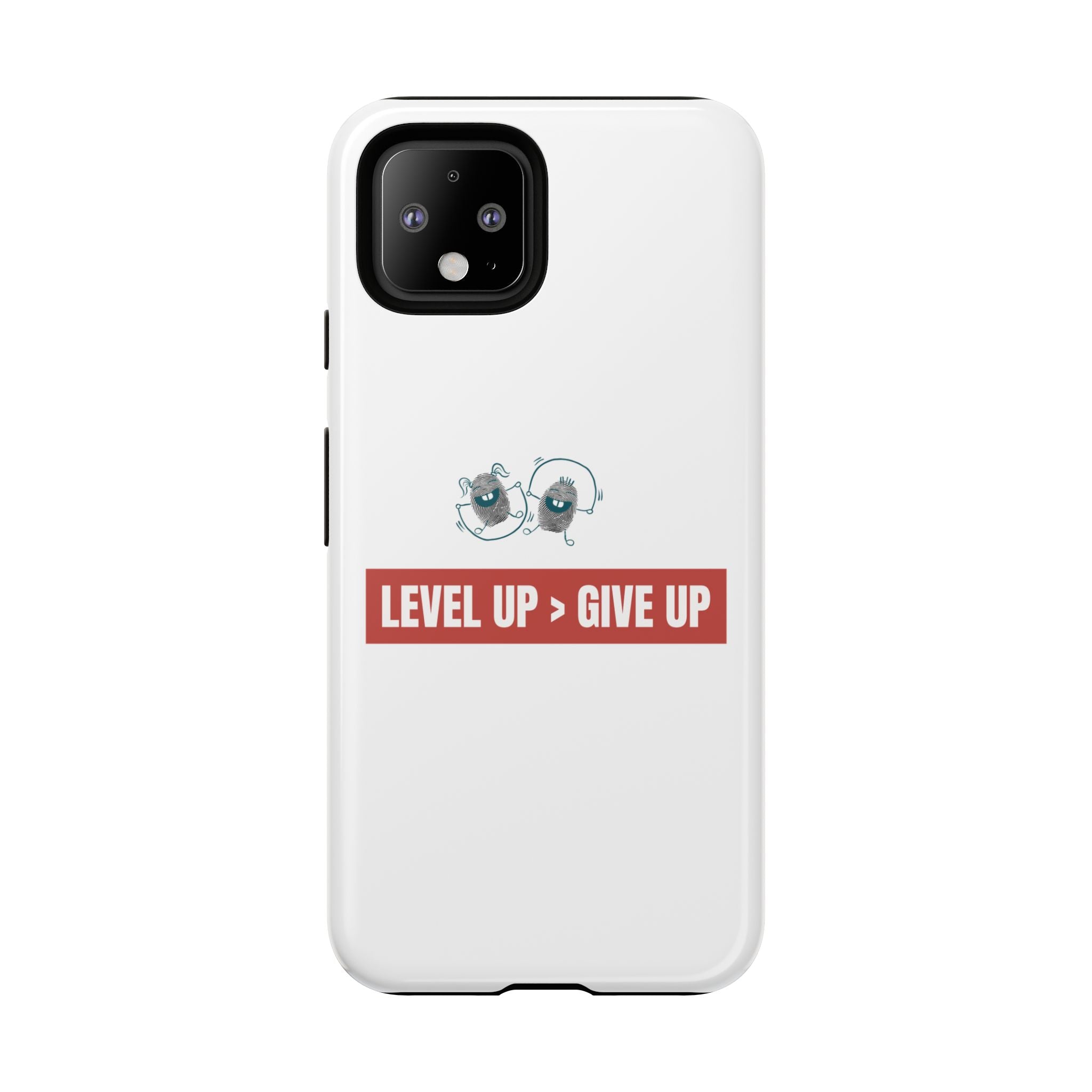 Tough Cases Phone Case, Motivational Gift for Gamers, Fitness Enthusiasts, Level Up Themed, Unique Phone Accessories, Work Hard Play Hard