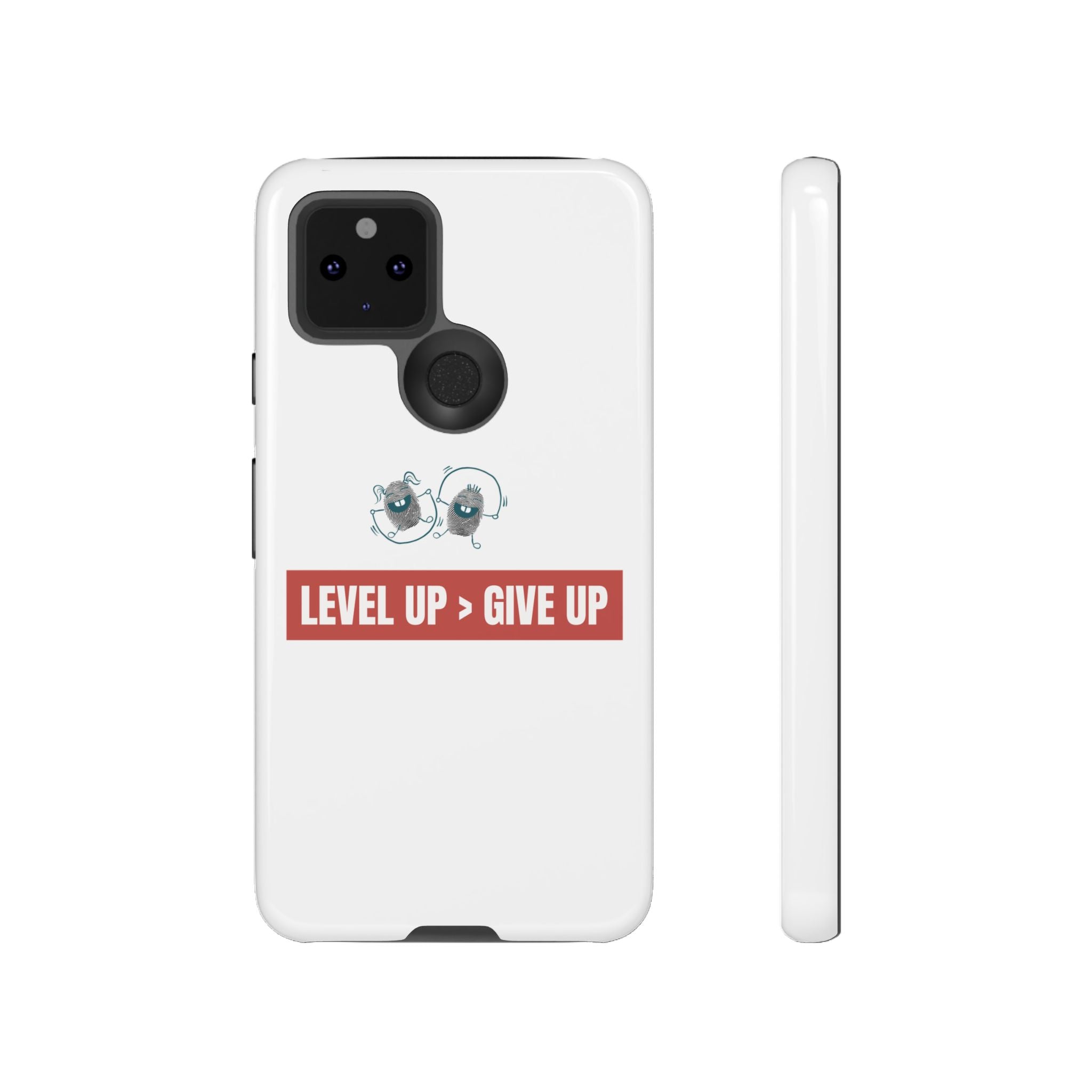 Tough Cases Phone Case, Motivational Gift for Gamers, Fitness Enthusiasts, Level Up Themed, Unique Phone Accessories, Work Hard Play Hard