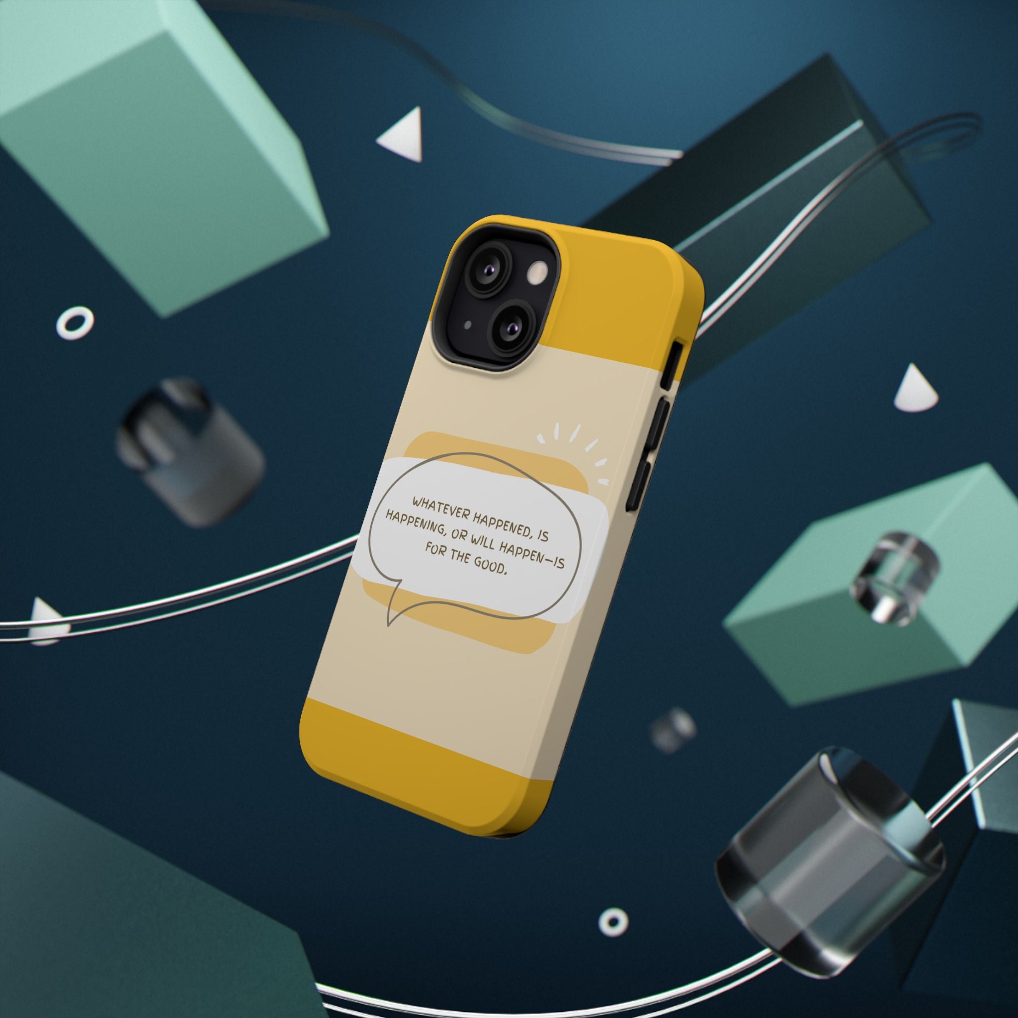 Optimistic Impact-Resistant Phone Case