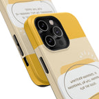 Optimistic Impact-Resistant Phone Case