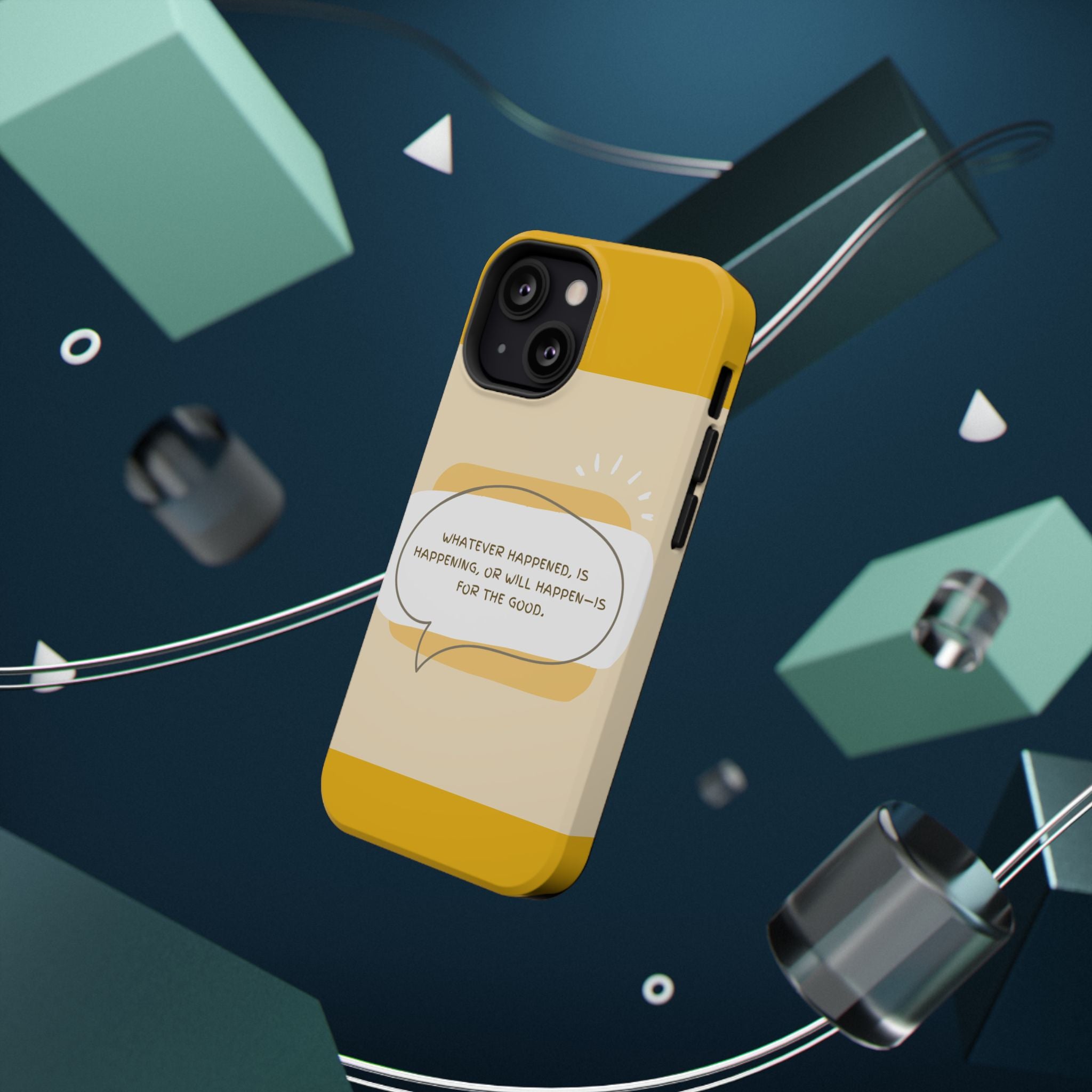 Optimistic Impact-Resistant Phone Case