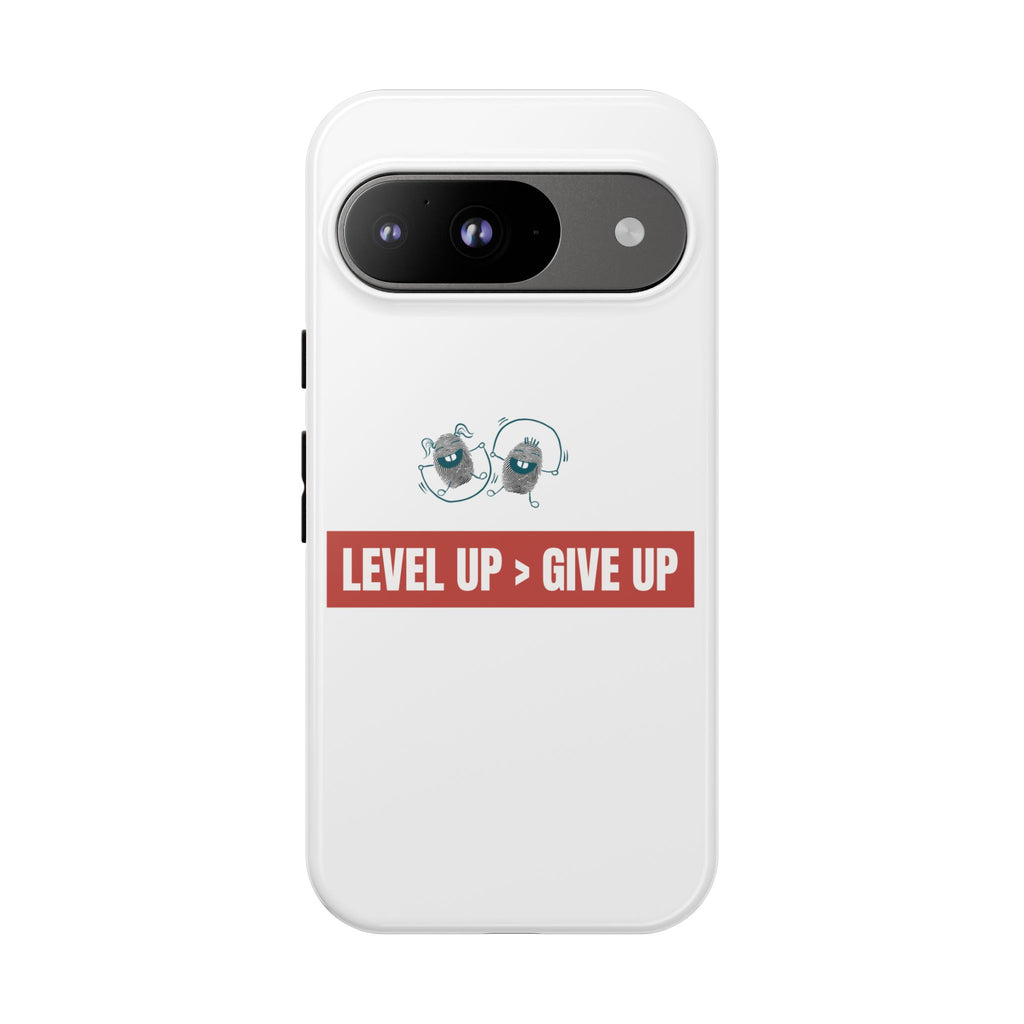 Tough Cases Phone Case, Motivational Gift for Gamers, Fitness Enthusiasts, Level Up Themed, Unique Phone Accessories, Work Hard Play Hard
