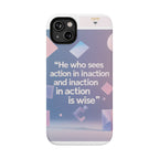 Inspirational Phone Case - Impact-Resistant Phone Cover, Motivational Gift, Quotes, Durable Phone Accessory, Unique Design