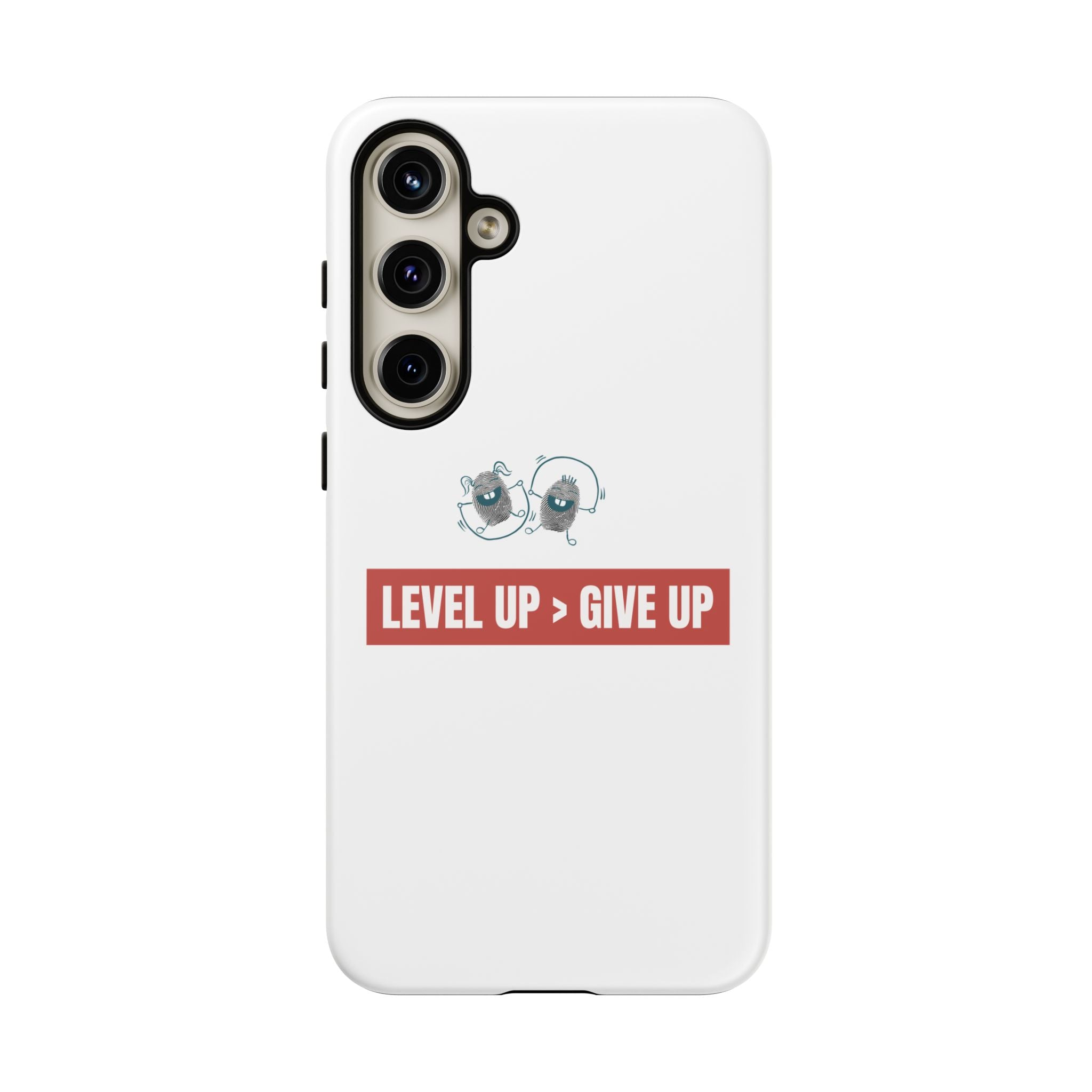 Tough Cases Phone Case, Motivational Gift for Gamers, Fitness Enthusiasts, Level Up Themed, Unique Phone Accessories, Work Hard Play Hard