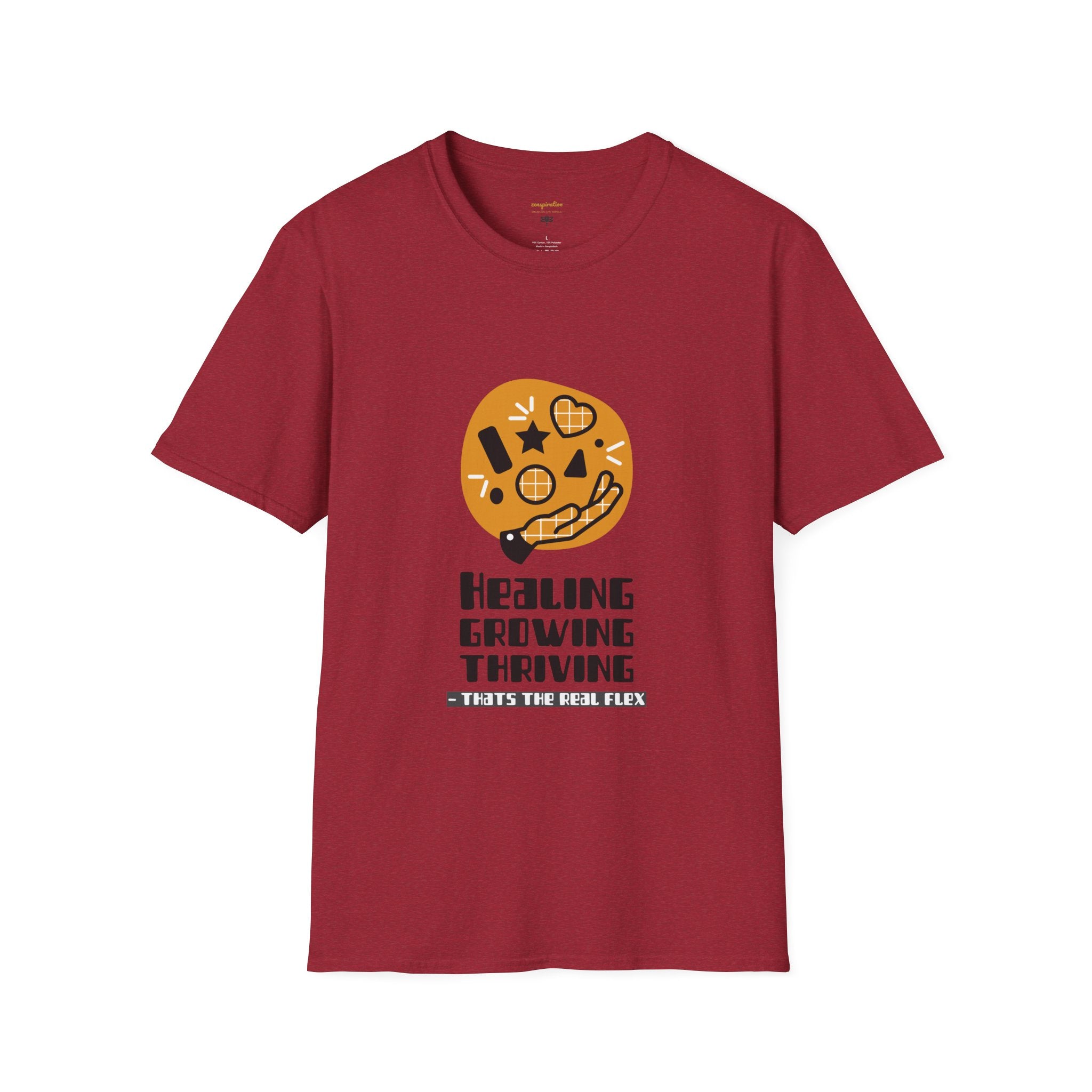 Healing Growth Unisex T-Shirt, Comfort Tee for Wellness