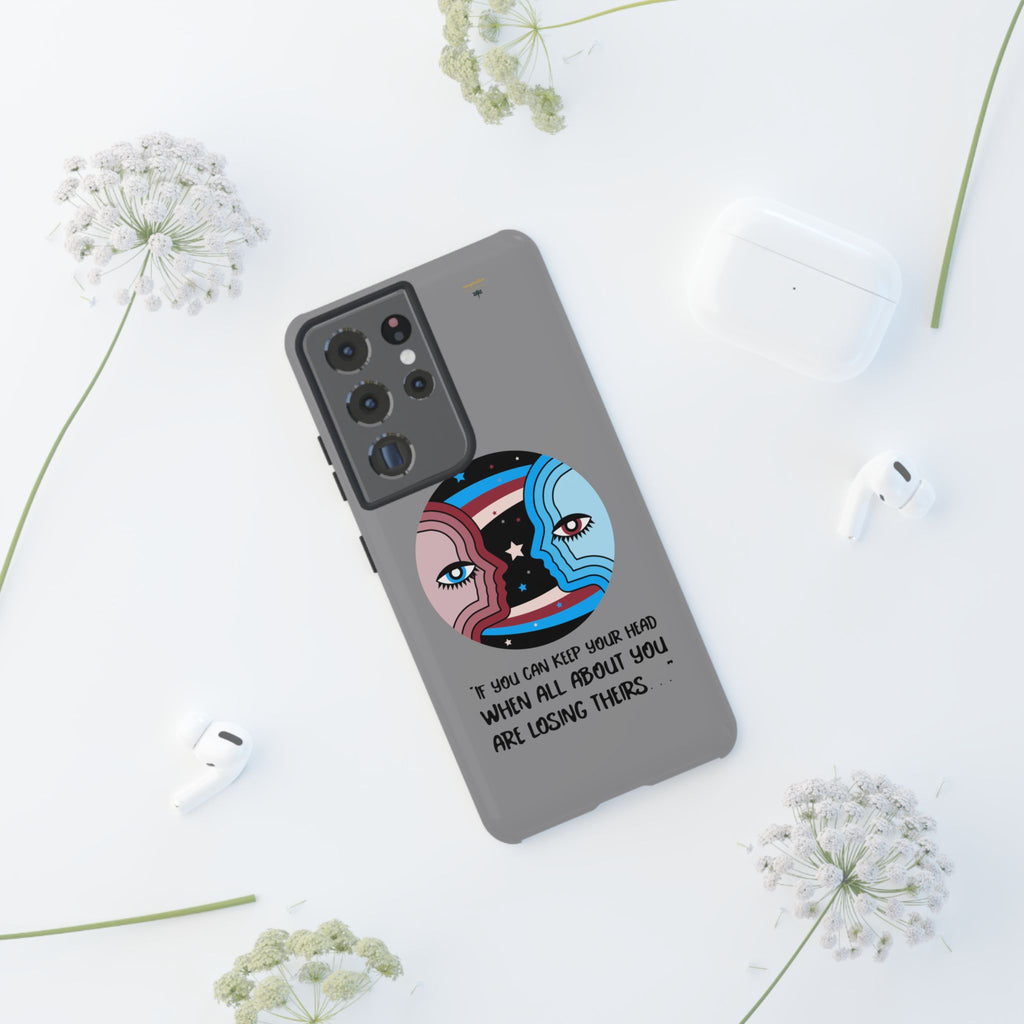 Inspirational Phone Case, Quote Phone Cover, Tough Phone Case, Motivational Cell Phone Accessory, Gift for Friends