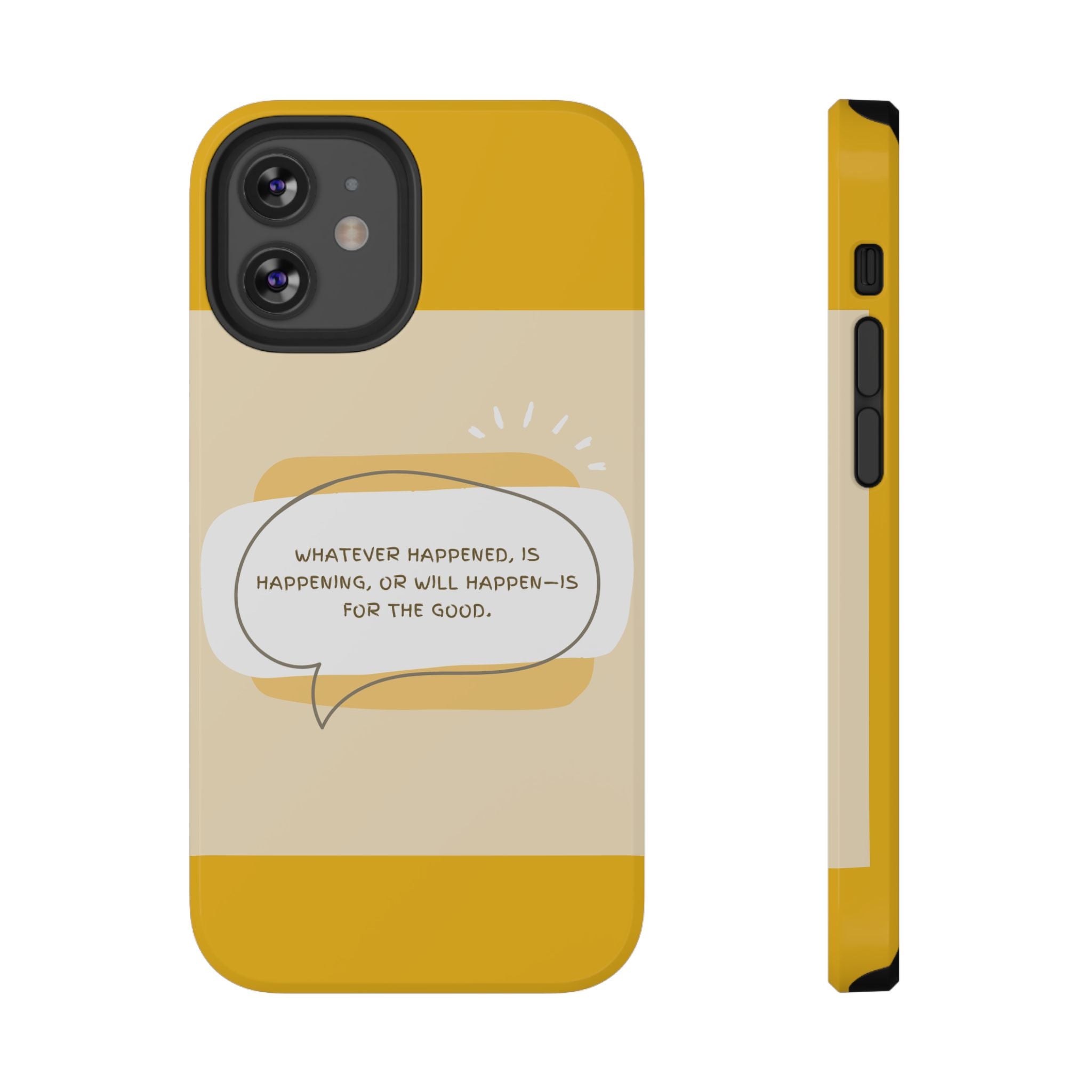 Optimistic Impact-Resistant Phone Case