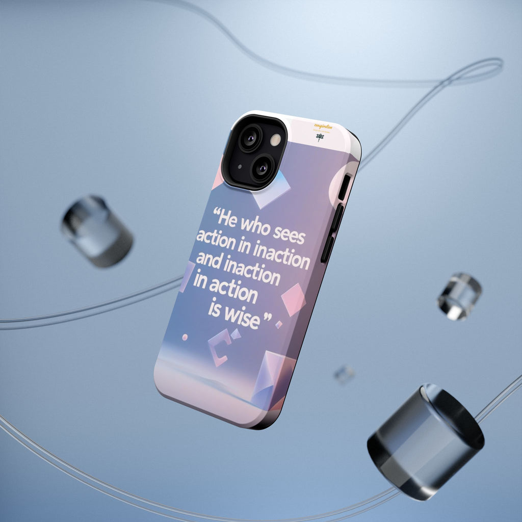 Inspirational Phone Case - Impact-Resistant Phone Cover, Motivational Gift, Quotes, Durable Phone Accessory, Unique Design