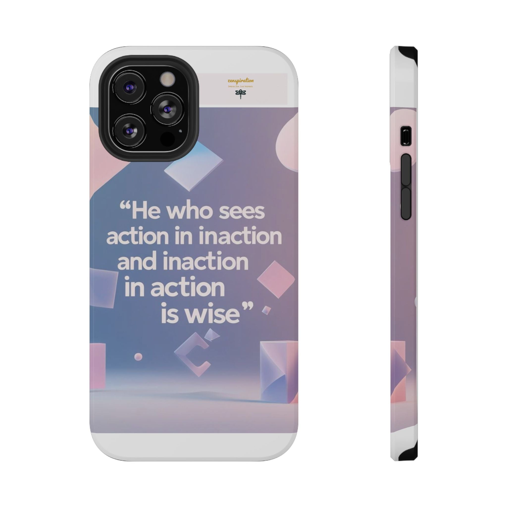 Inspirational Phone Case - Impact-Resistant Phone Cover, Motivational Gift, Quotes, Durable Phone Accessory, Unique Design