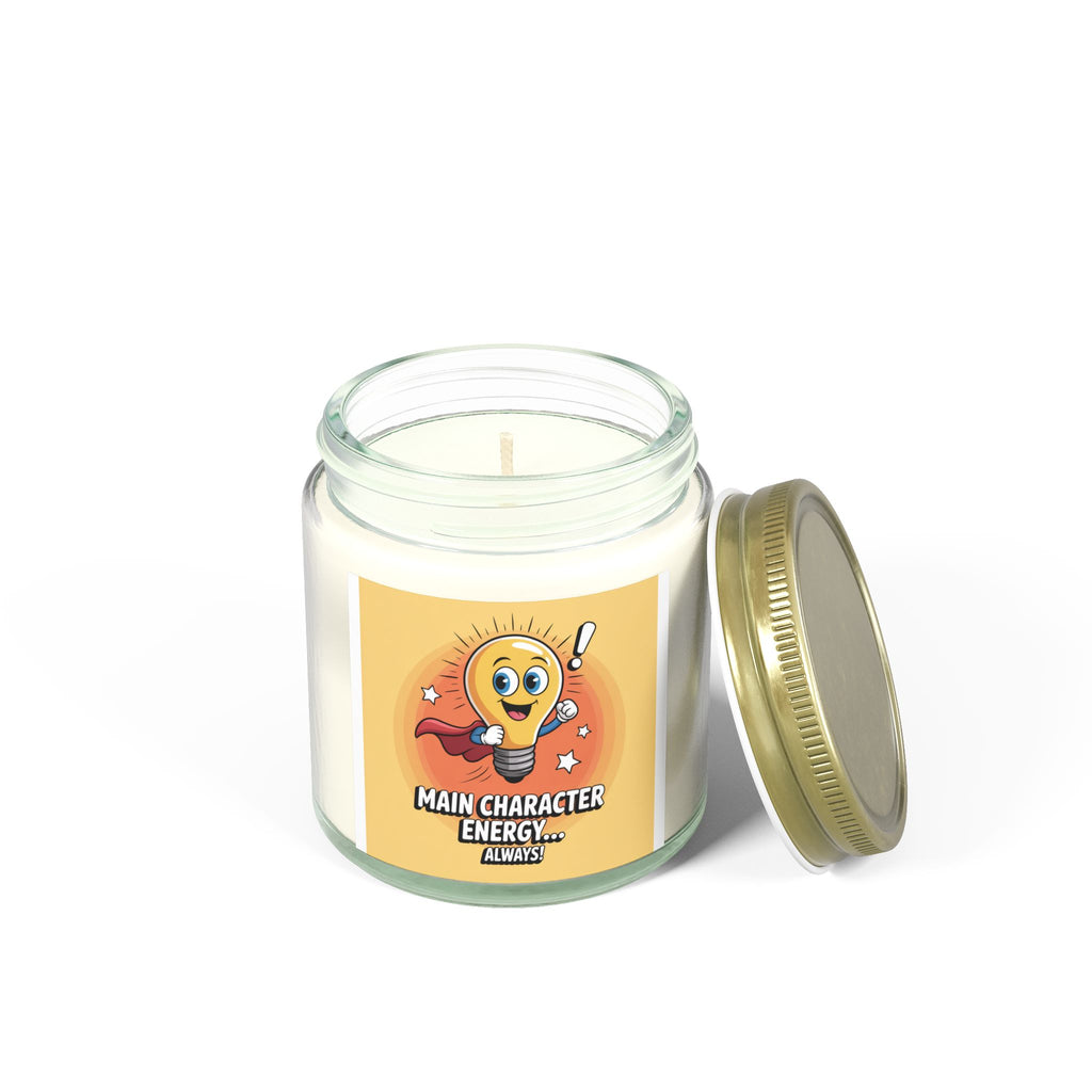 Main Character Energy Scented Candles, Motivational Home Decor, Gift for Her, Relaxing Aromatherapy, Birthday and Self-Care