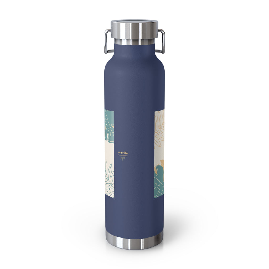 Inspirational Copper Vacuum Insulated Bottle, 22oz