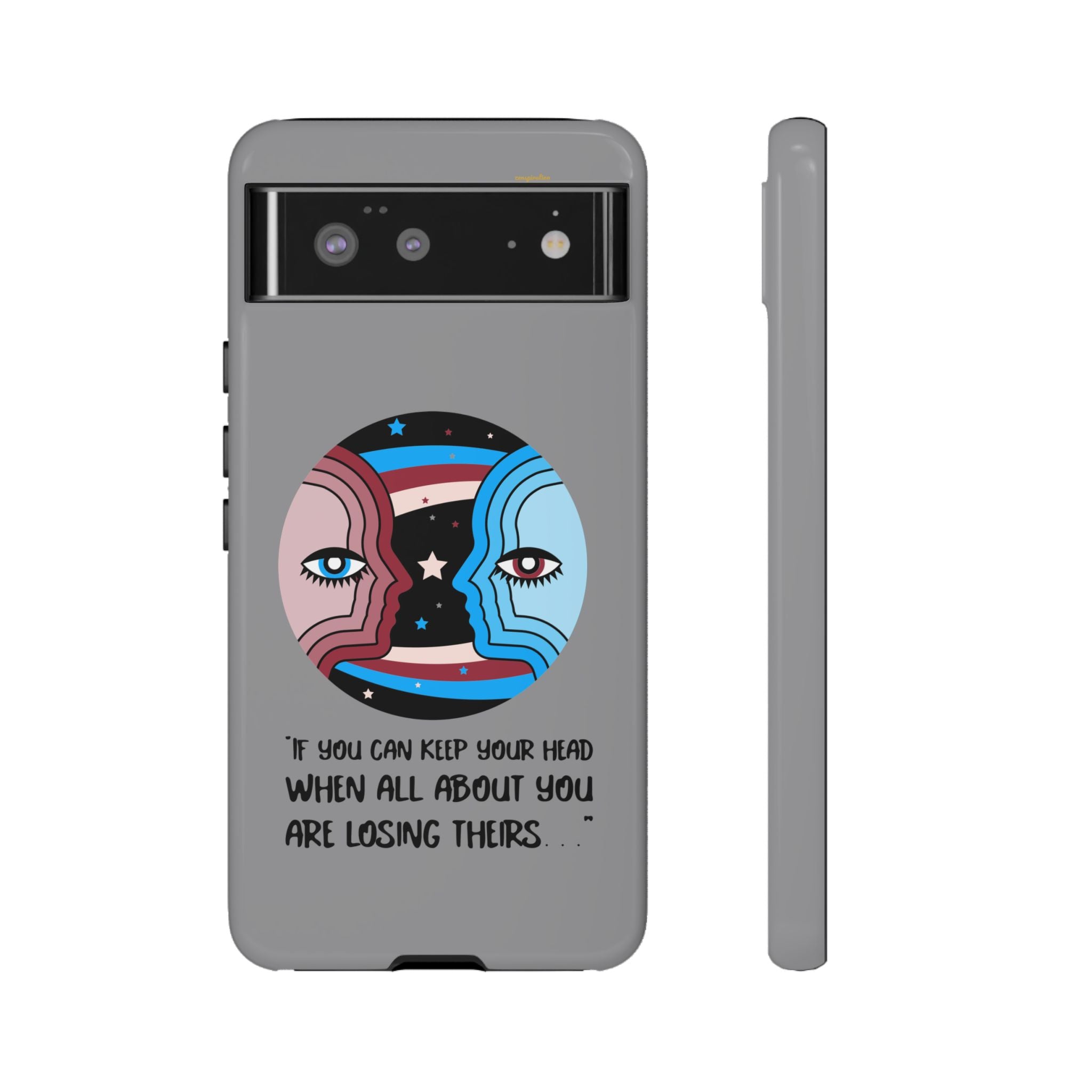 Inspirational Phone Case, Quote Phone Cover, Tough Phone Case, Motivational Cell Phone Accessory, Gift for Friends