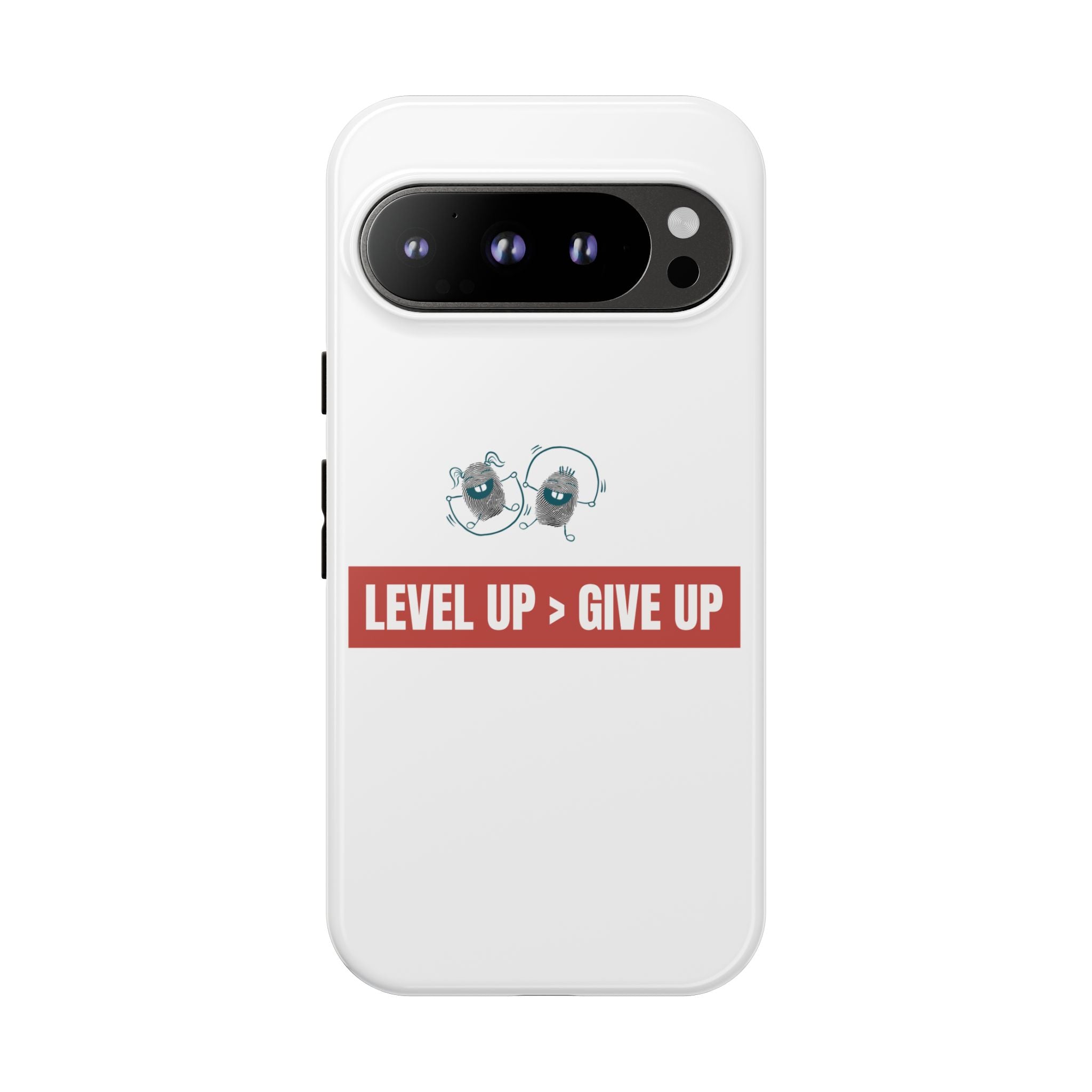Tough Cases Phone Case, Motivational Gift for Gamers, Fitness Enthusiasts, Level Up Themed, Unique Phone Accessories, Work Hard Play Hard