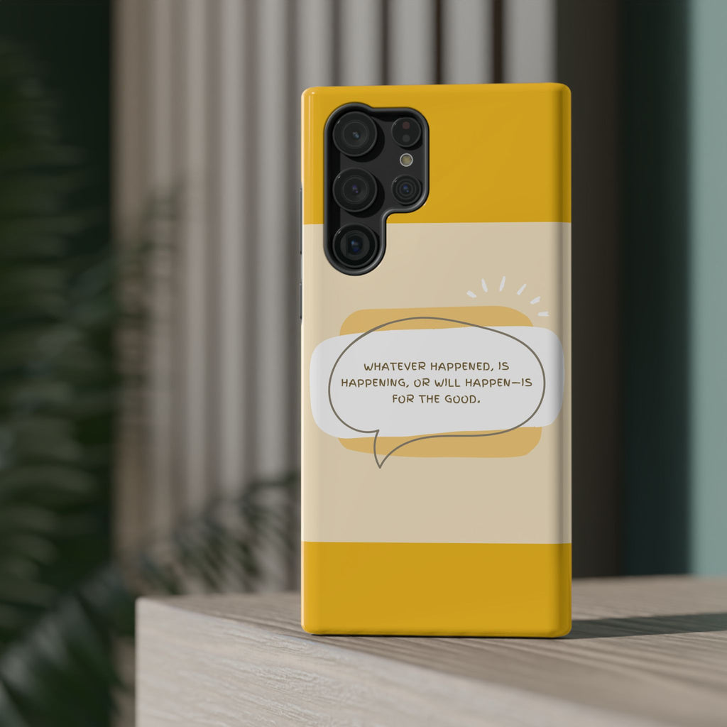 Optimistic Impact-Resistant Phone Case