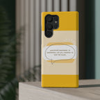 Optimistic Impact-Resistant Phone Case