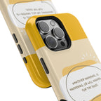 Optimistic Impact-Resistant Phone Case