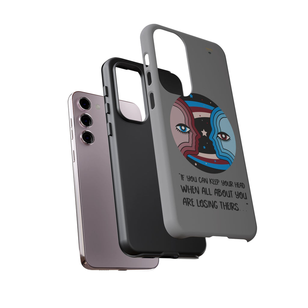 Inspirational Phone Case, Quote Phone Cover, Tough Phone Case, Motivational Cell Phone Accessory, Gift for Friends