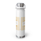 Inspirational Copper Vacuum Insulated Bottle, 22oz - Motivational Drinkware, Gifts for Her, Fitness Bottle, Travel Mug, Eco-Friendly [...]