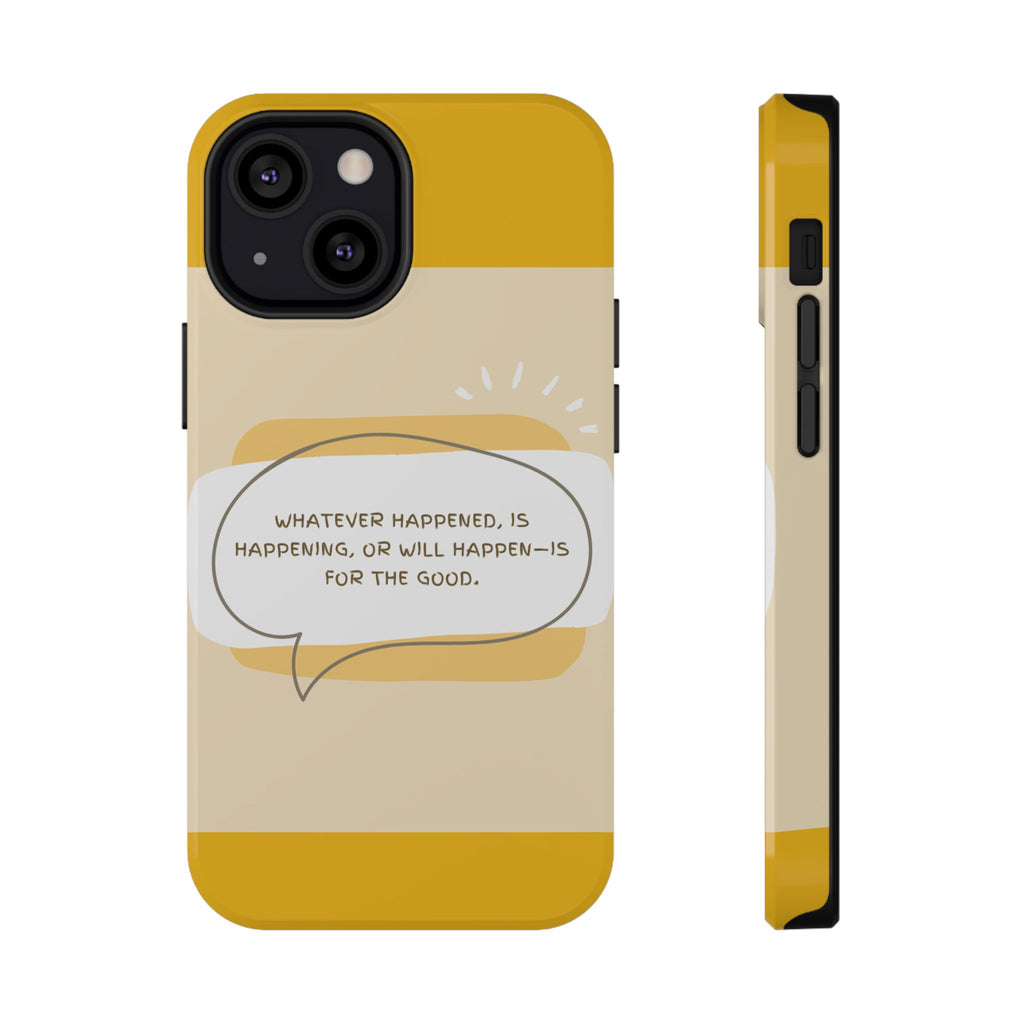 Optimistic Impact-Resistant Phone Case