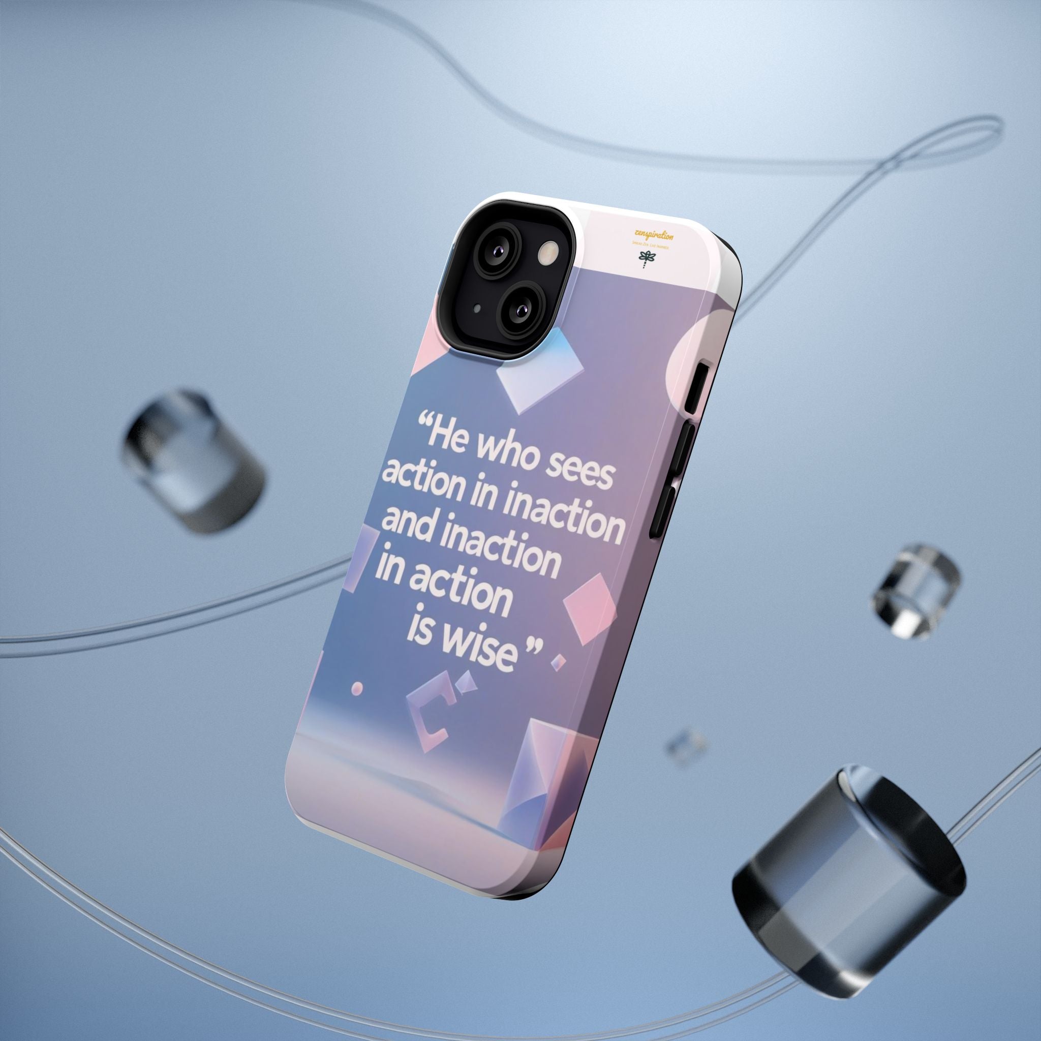 Inspirational Phone Case - Impact-Resistant Phone Cover, Motivational Gift, Quotes, Durable Phone Accessory, Unique Design