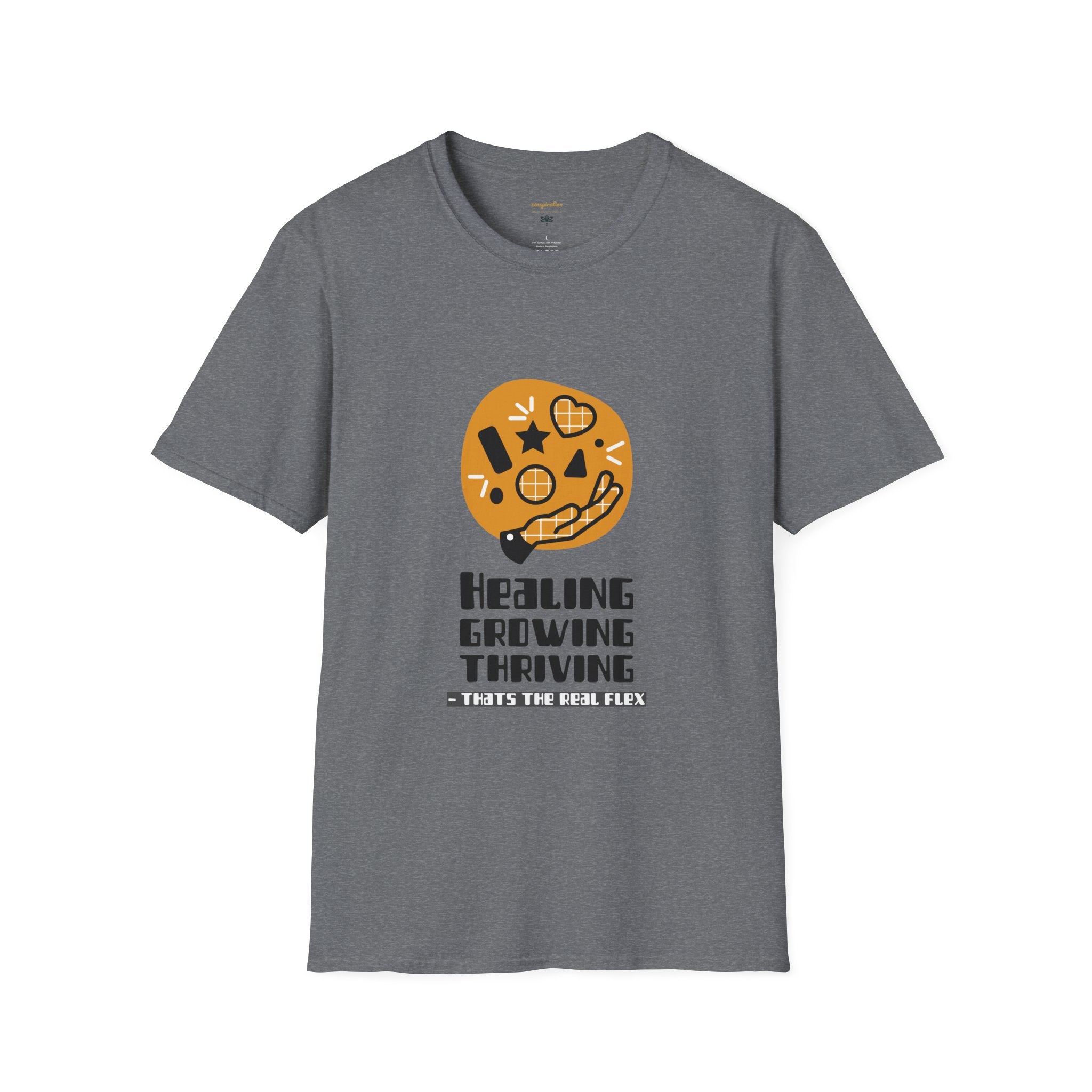 Healing Growth Unisex T-Shirt, Comfort Tee for Wellness