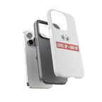 Tough Cases Phone Case, Motivational Gift for Gamers, Fitness Enthusiasts, Level Up Themed, Unique Phone Accessories, Work Hard Play Hard
