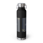 Inspirational Copper Insulated Water Bottle - 22oz, Travel Mug, Eco-Friendly Drinkware, Unique Gift for Her, Motivational Water Bottle
