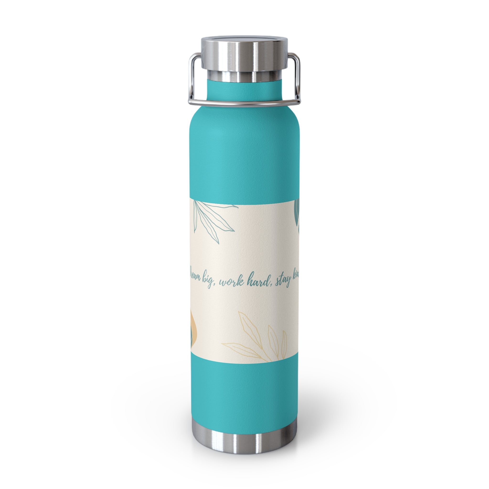 Inspirational Copper Vacuum Insulated Bottle, 22oz