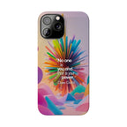 Inspirational Slim Phone Case - Dave Grohl Quote, Motivational Phone Accessory, Colorful Design, Gift for Friends, [...]