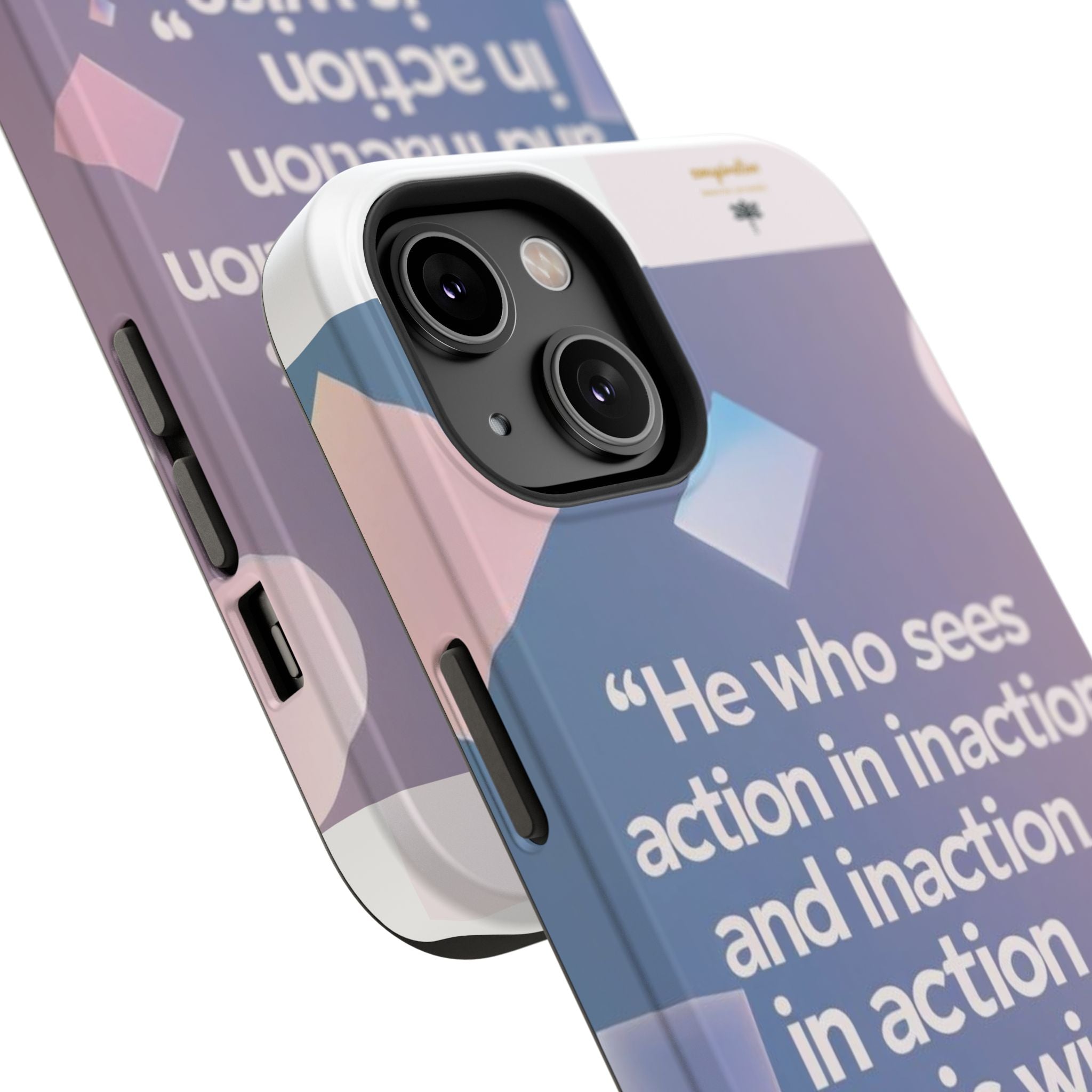 Inspirational Phone Case - Impact-Resistant Phone Cover, Motivational Gift, Quotes, Durable Phone Accessory, Unique Design