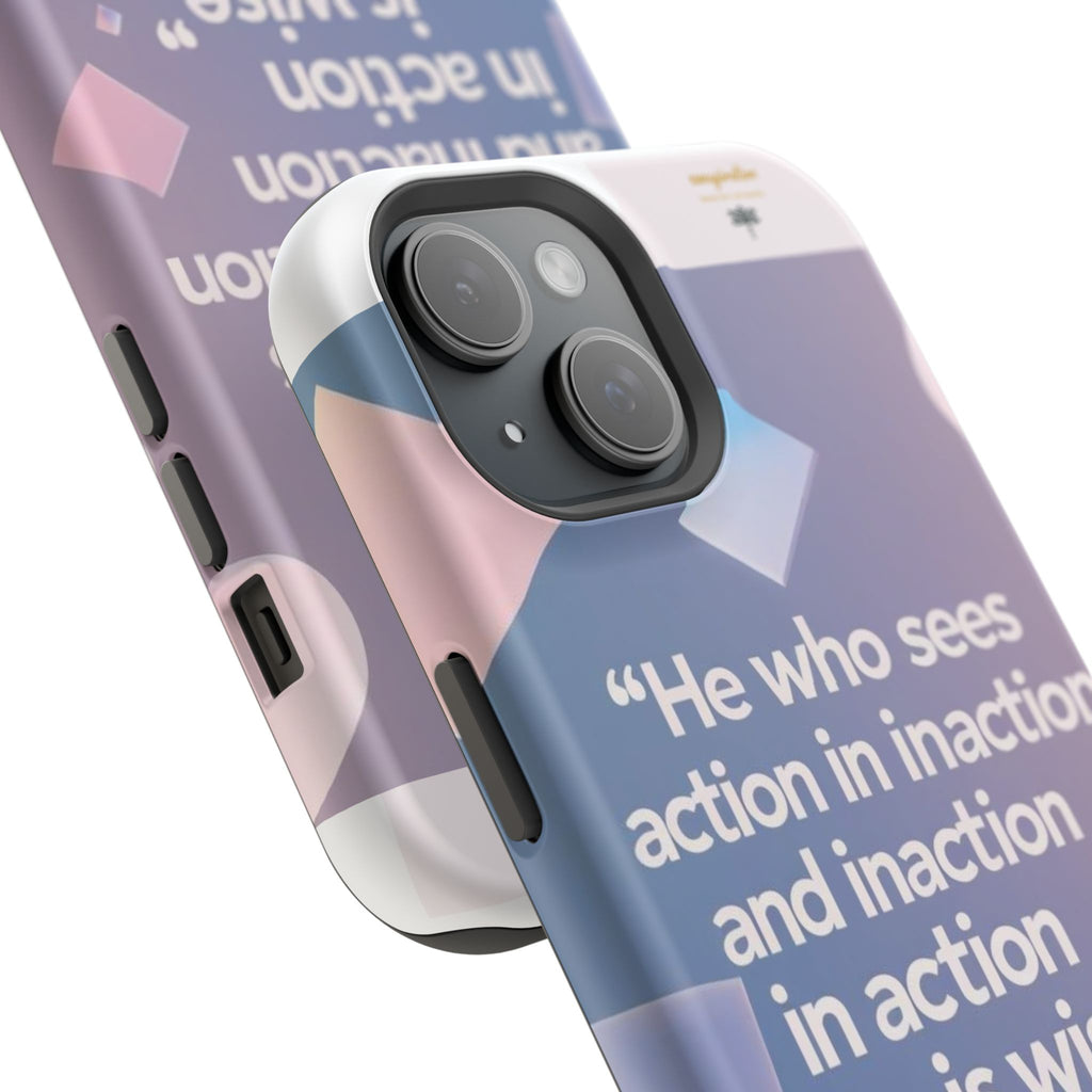 Inspirational Phone Case - Impact-Resistant Phone Cover, Motivational Gift, Quotes, Durable Phone Accessory, Unique Design