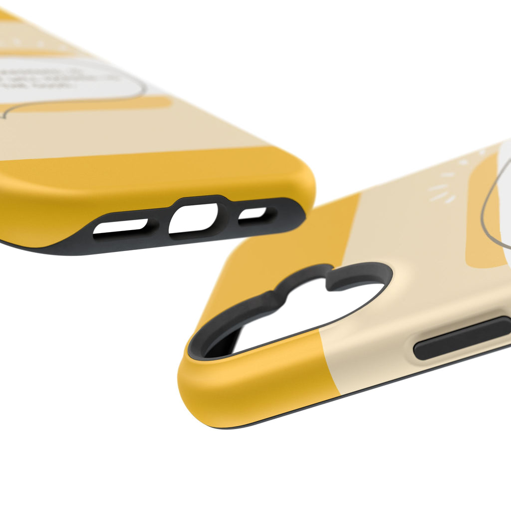 Optimistic Impact-Resistant Phone Case