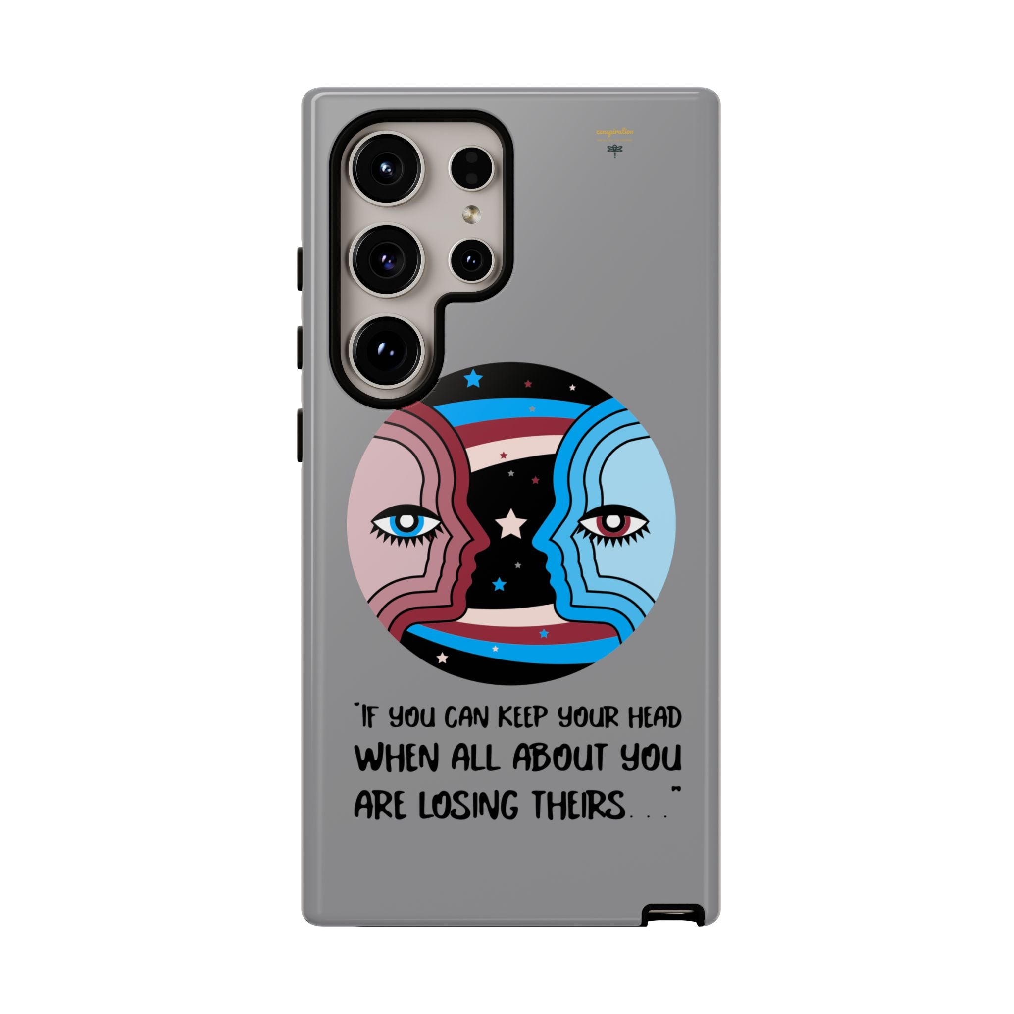 Inspirational Phone Case, Quote Phone Cover, Tough Phone Case, Motivational Cell Phone Accessory, Gift for Friends