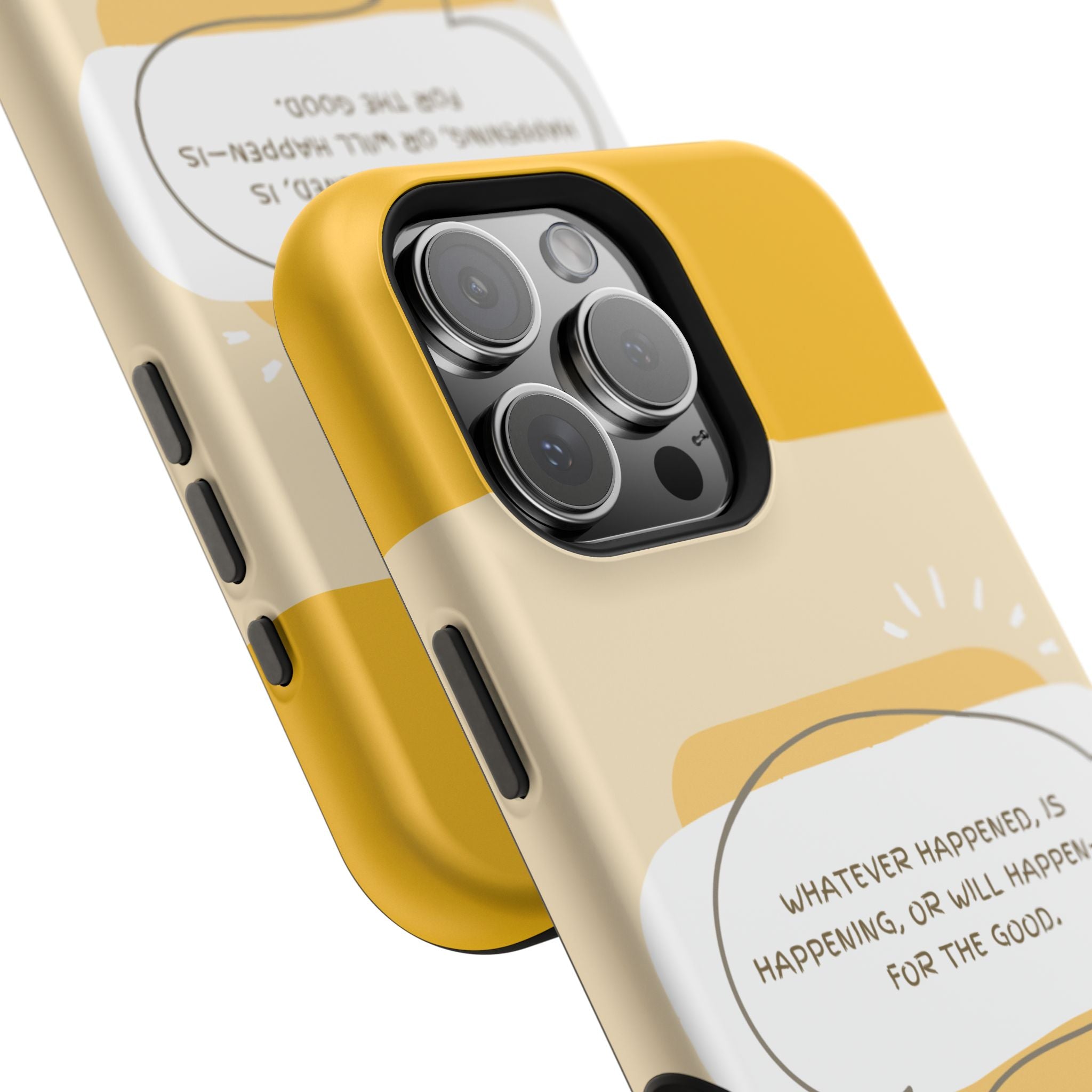 Optimistic Impact-Resistant Phone Case