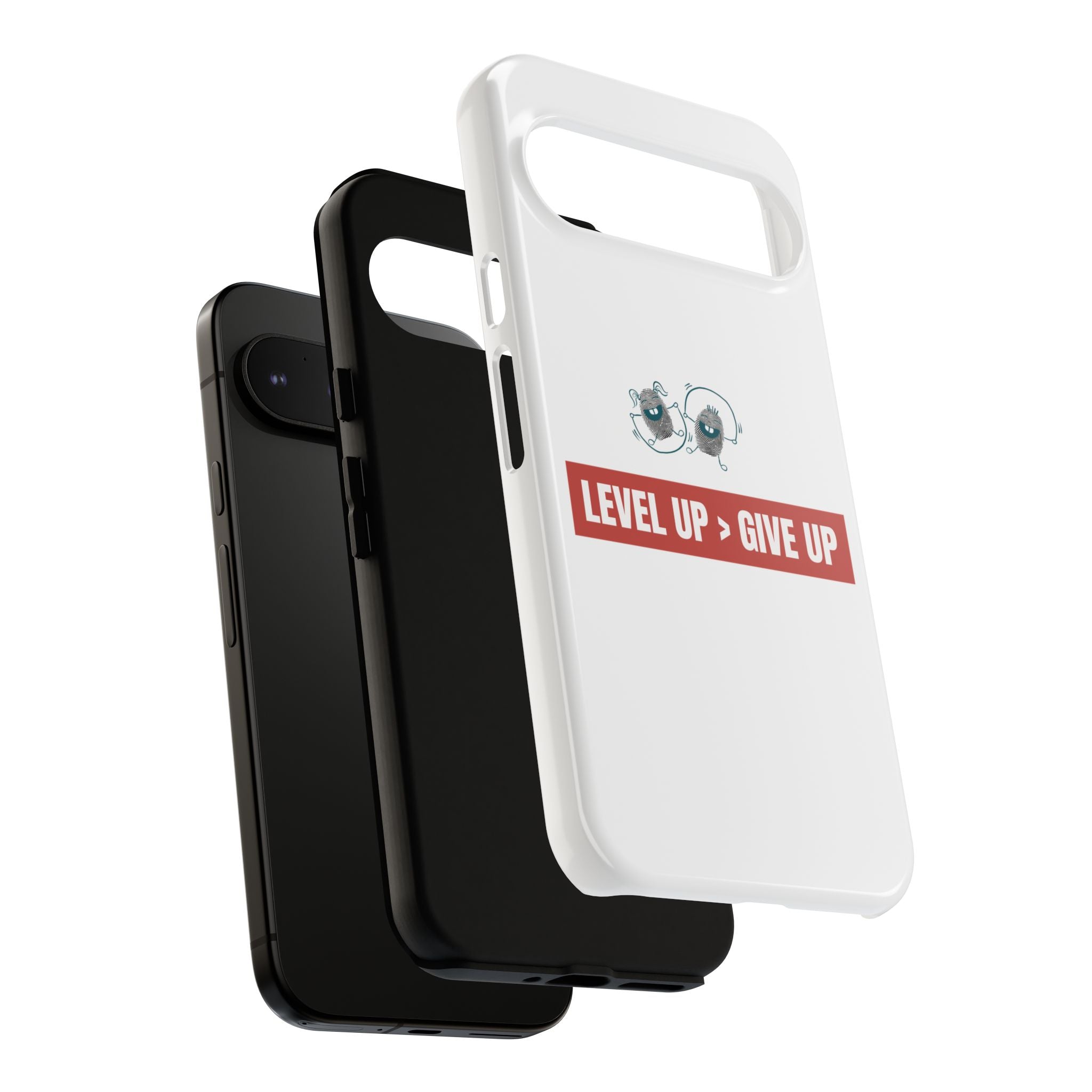 Tough Cases Phone Case, Motivational Gift for Gamers, Fitness Enthusiasts, Level Up Themed, Unique Phone Accessories, Work Hard Play Hard