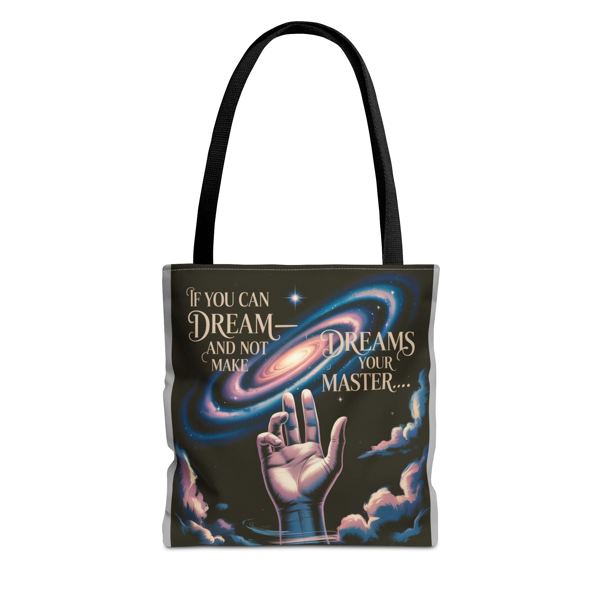 Inspirational Tote Bag, Motivational Bag, Dream Big Bag, Stylish Eco-Friendly Bag, Gift for Dreamers & Creatives
