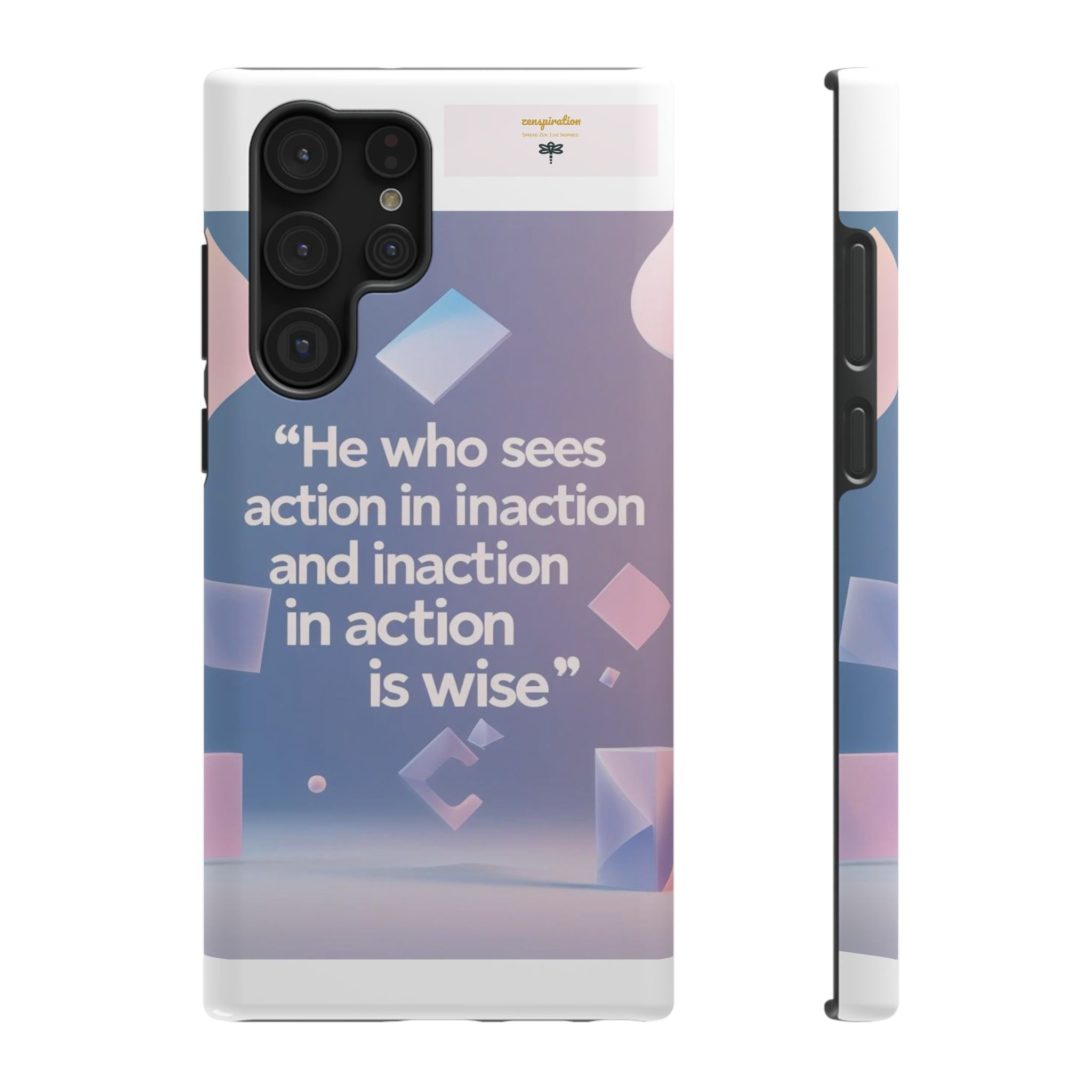 Inspirational Phone Case - Impact-Resistant Phone Cover, Motivational Gift, Quotes, Durable Phone Accessory, Unique Design