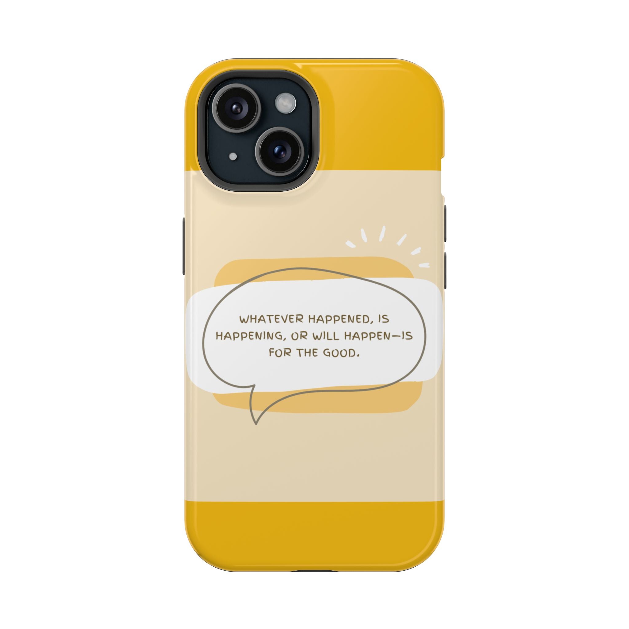 Optimistic Impact-Resistant Phone Case
