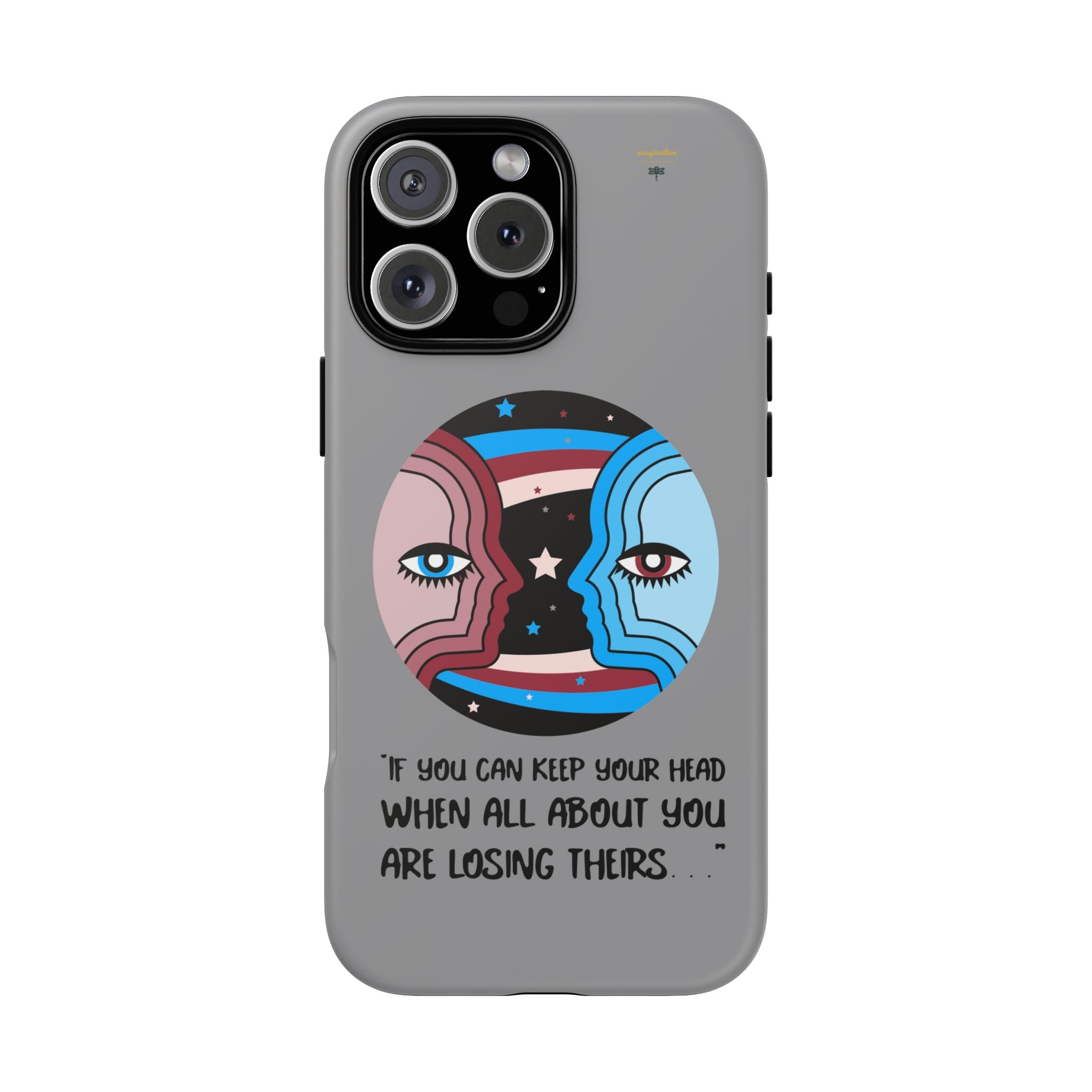 Inspirational Phone Case, Quote Phone Cover, Tough Phone Case, Motivational Cell Phone Accessory, Gift for Friends