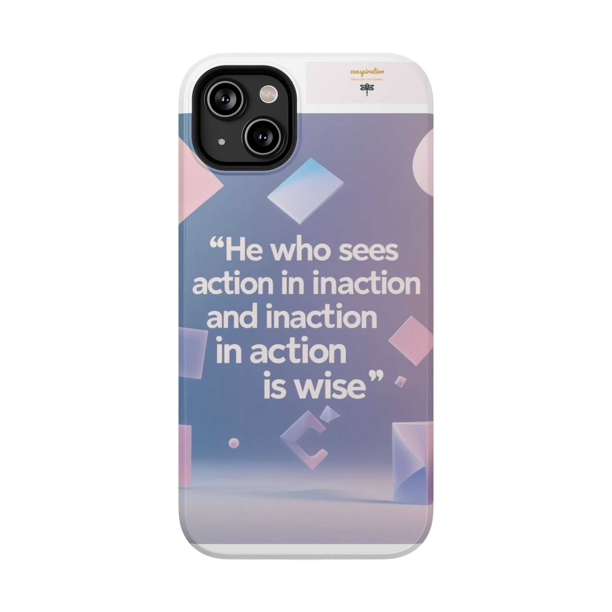 Inspirational Phone Case - Impact-Resistant Phone Cover, Motivational Gift, Quotes, Durable Phone Accessory, Unique Design